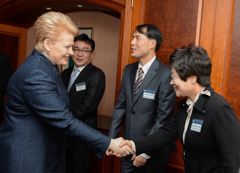 Prezidentės Dalios Grybauskaitės vizitas Pietų Korėjoje