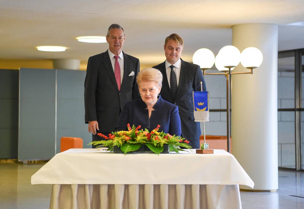 D. Grybauskaitės vizitas Suomijoje