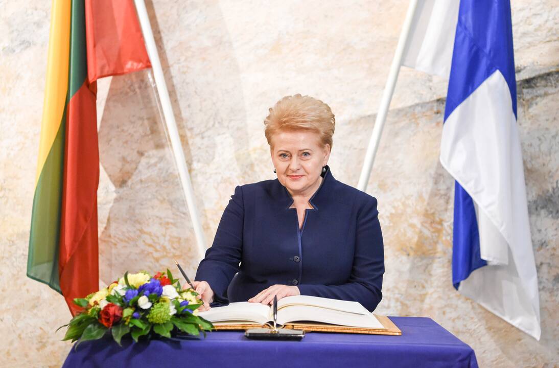 D. Grybauskaitės vizitas Suomijoje