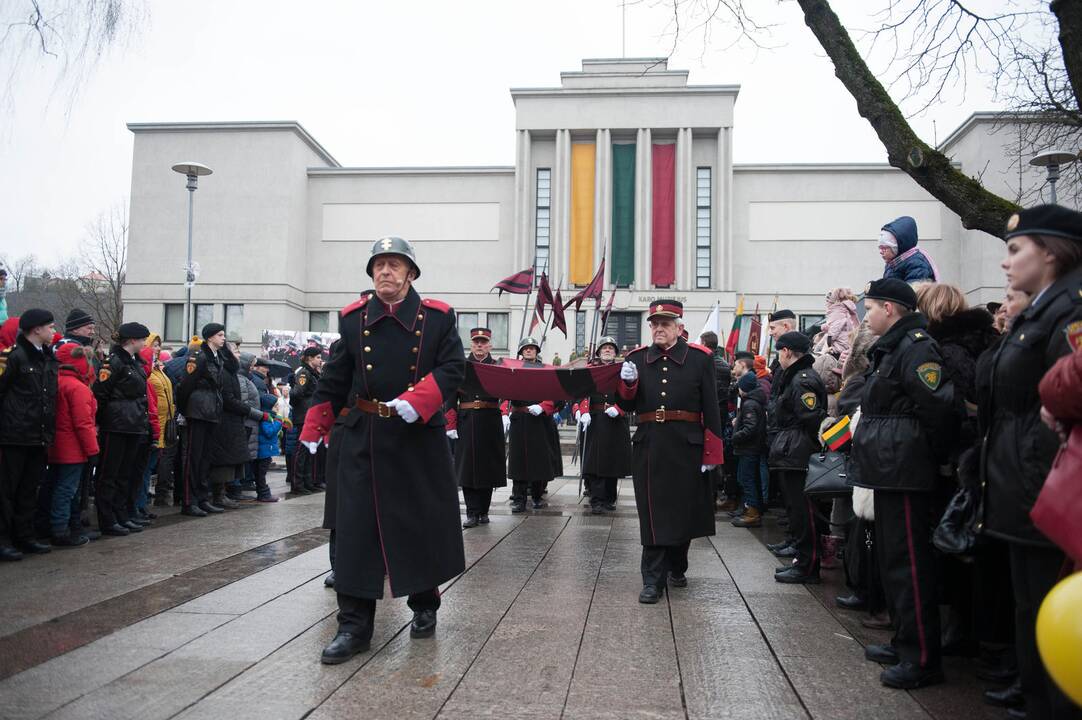  Kaunas švenčia Kovo 11-ąją