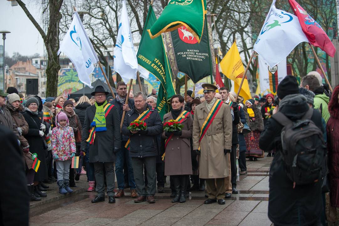  Kaunas švenčia Kovo 11-ąją