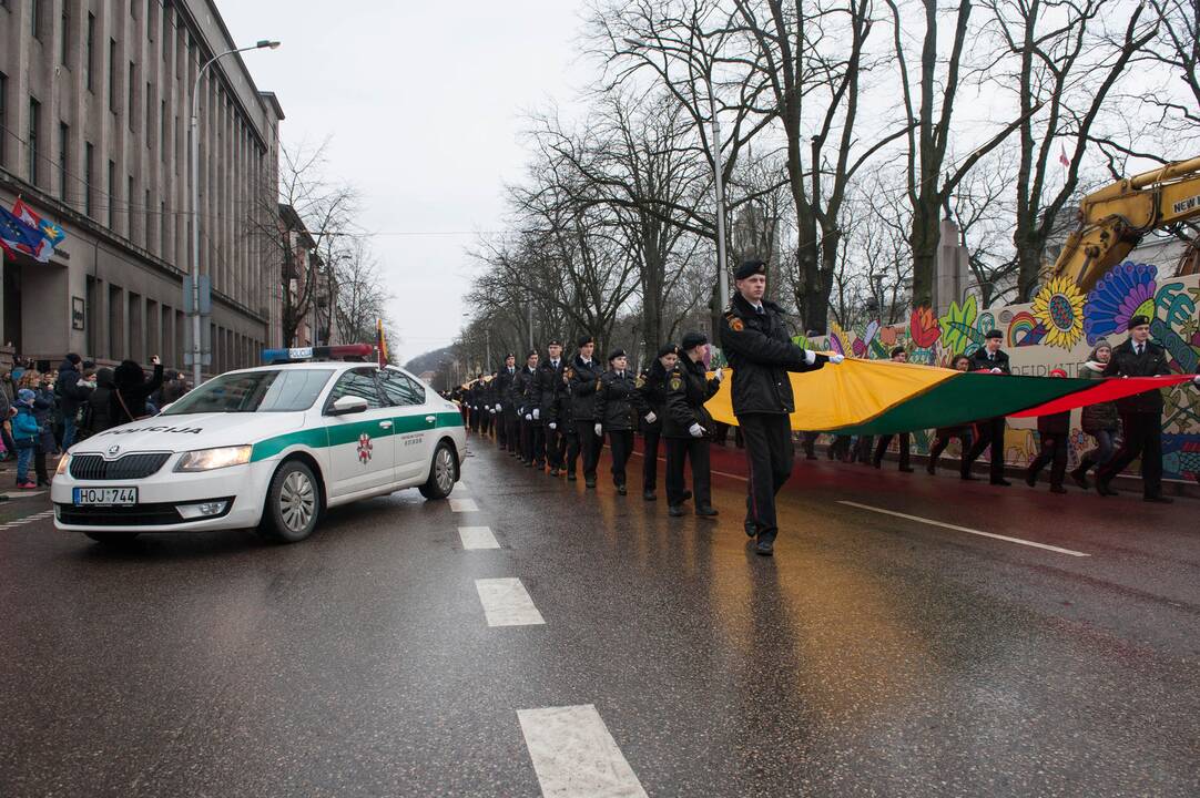  Kaunas švenčia Kovo 11-ąją