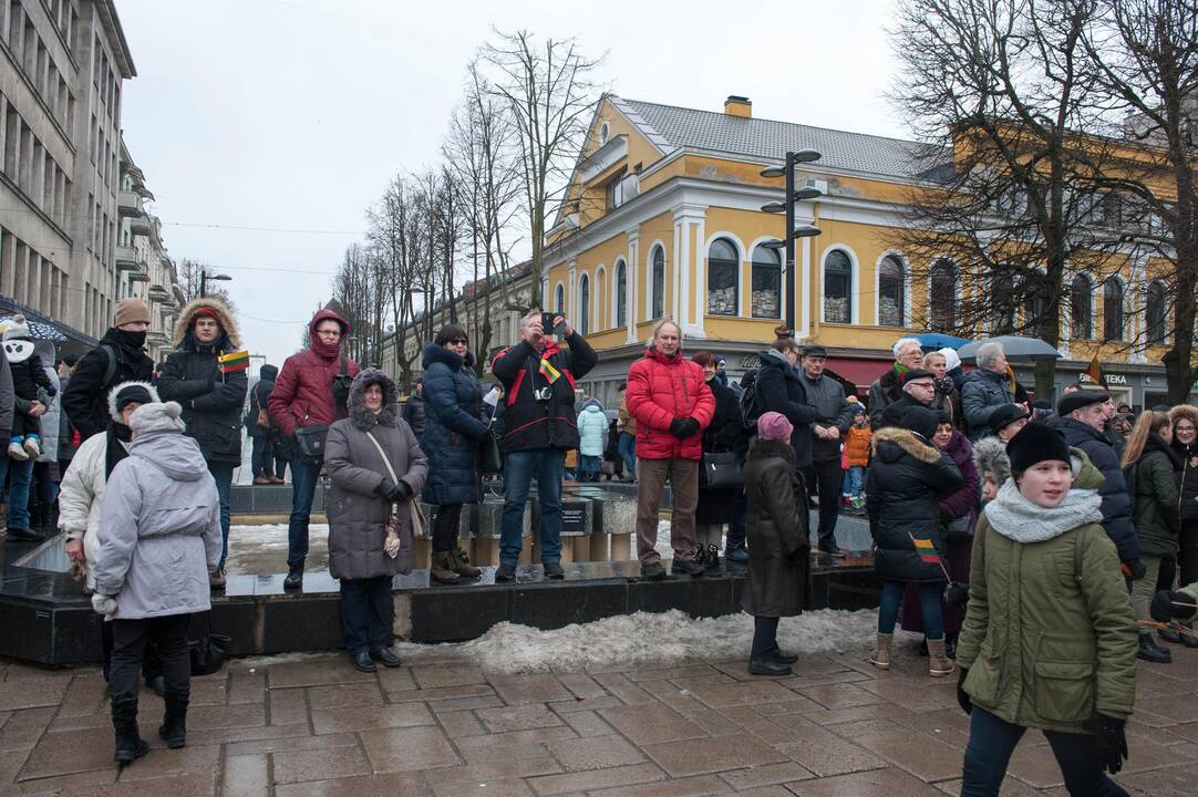  Kaunas švenčia Kovo 11-ąją