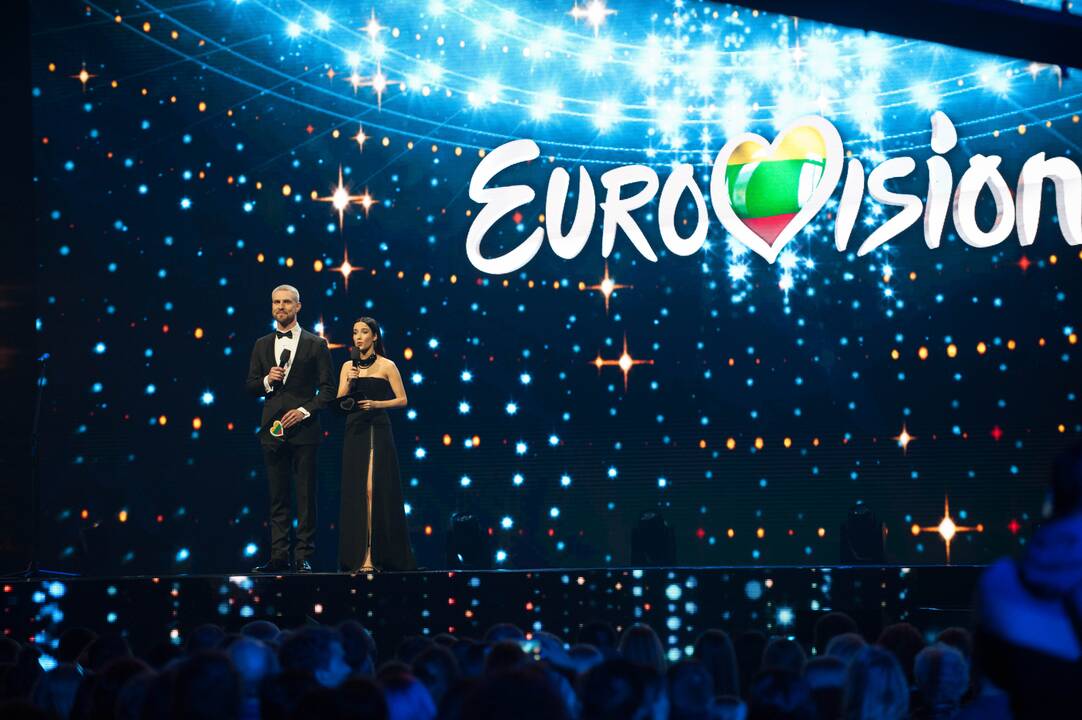 "Eurovizijos" finalas Kauno "Žalgirio" arenoje