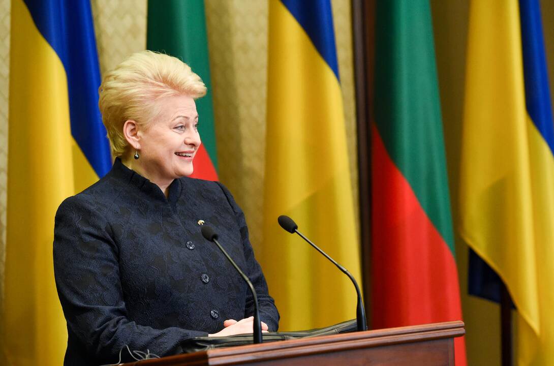 D. Grybauskaitės vizitas Ukrainoje