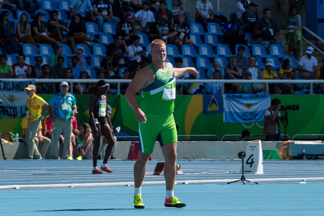 A. Gudžiaus kova disko metimo finale