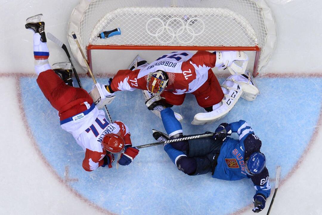 Rusijos ledo ritulininkai sensacingai iškrito iš olimpiados