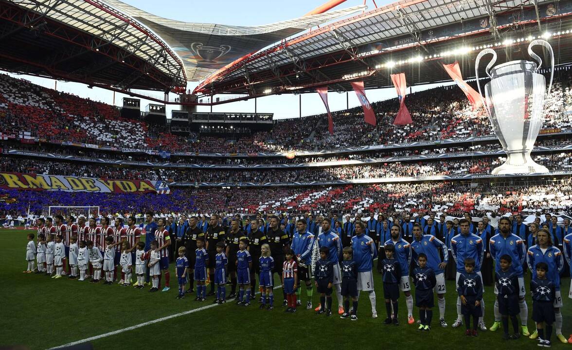 UEFA Čempionų lygos futbolo turnyre triumfavo Madrido "Real"