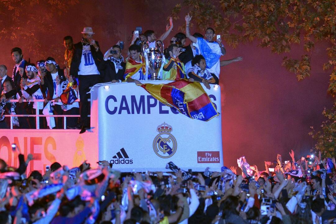 UEFA Čempionų lygos futbolo turnyre triumfavo Madrido "Real"