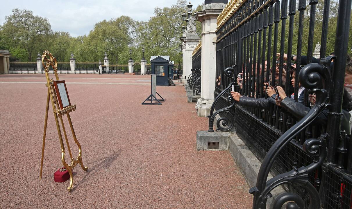 Britanija švenčia princesės gimimą