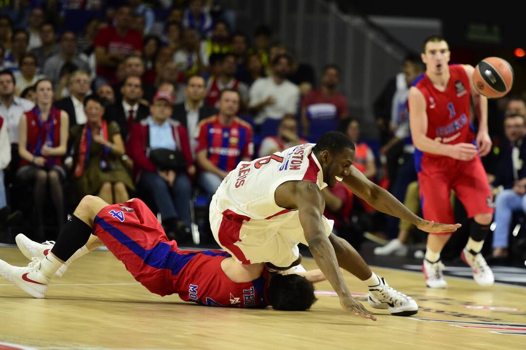 Eurolygos pusfinalis: CSKA - "Olympiacos"