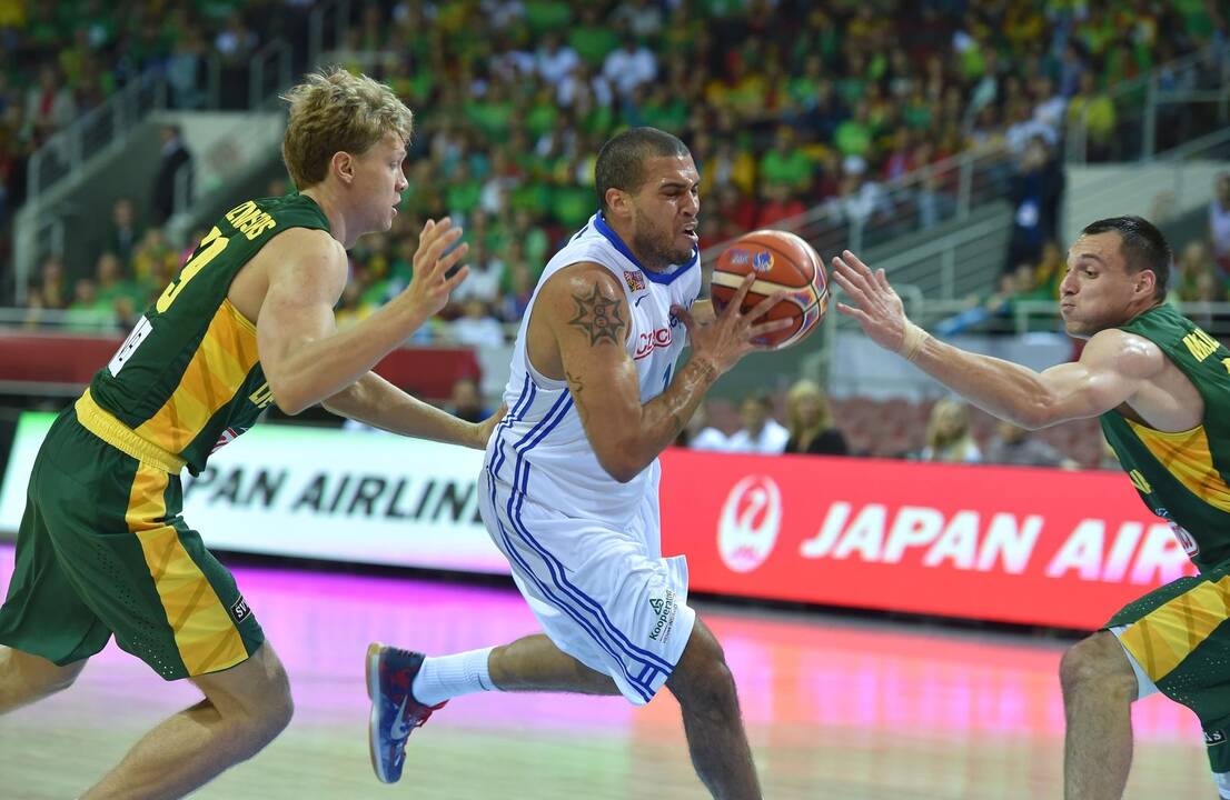 Europos krepšinio čempionatas: Lietuva-Čekija 85:81