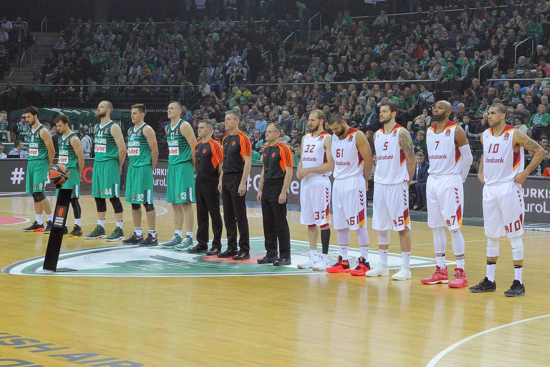 Eurolyga: „Žalgiris“ – „Galatasaray“ 87:75