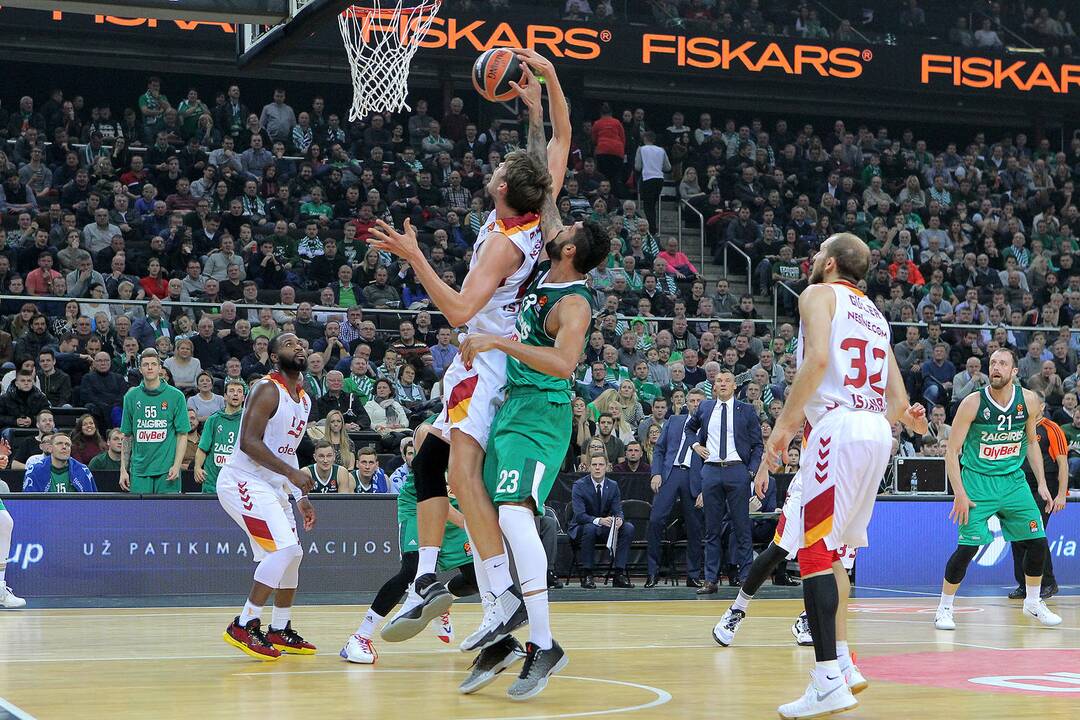 Eurolyga: „Žalgiris“ – „Galatasaray“ 87:75