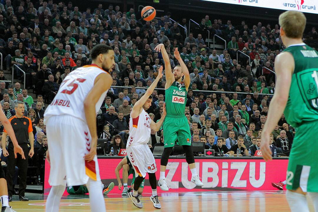 Eurolyga: „Žalgiris“ – „Galatasaray“ 87:75