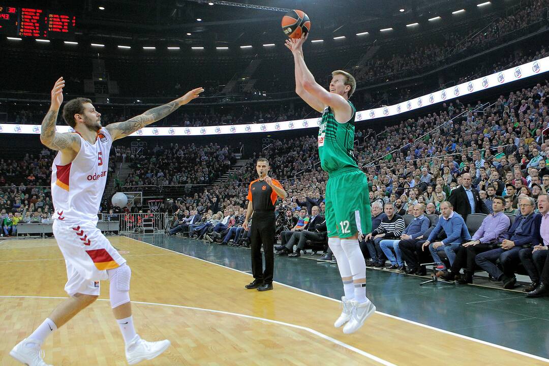 Eurolyga: „Žalgiris“ – „Galatasaray“ 87:75