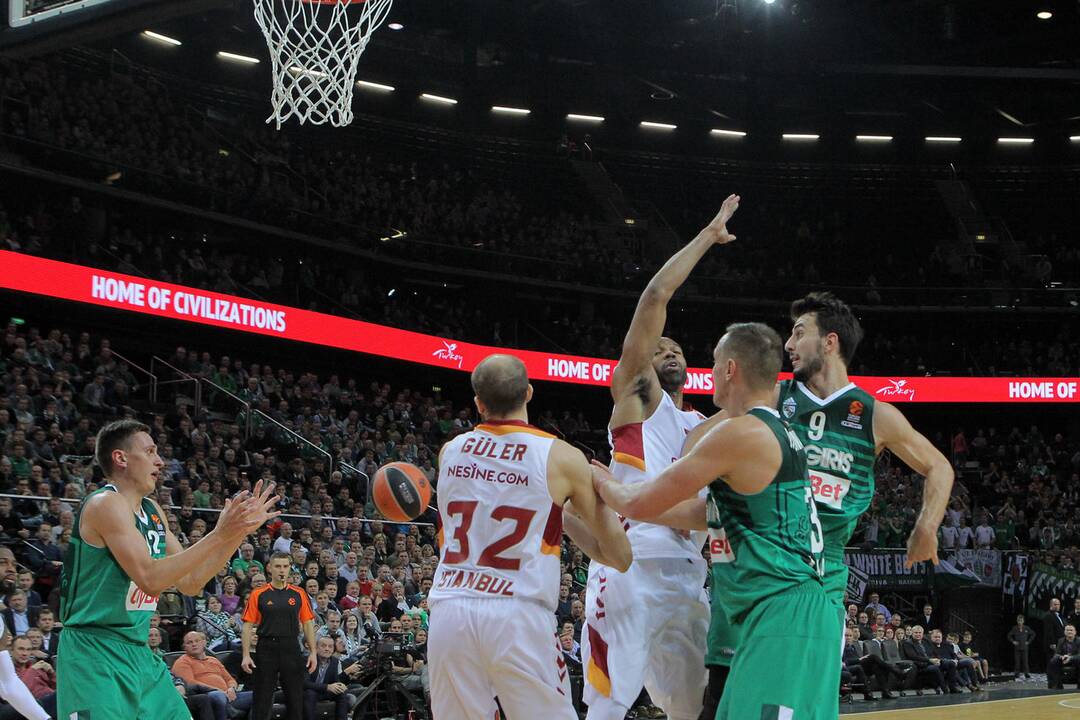 Eurolyga: „Žalgiris“ – „Galatasaray“ 87:75