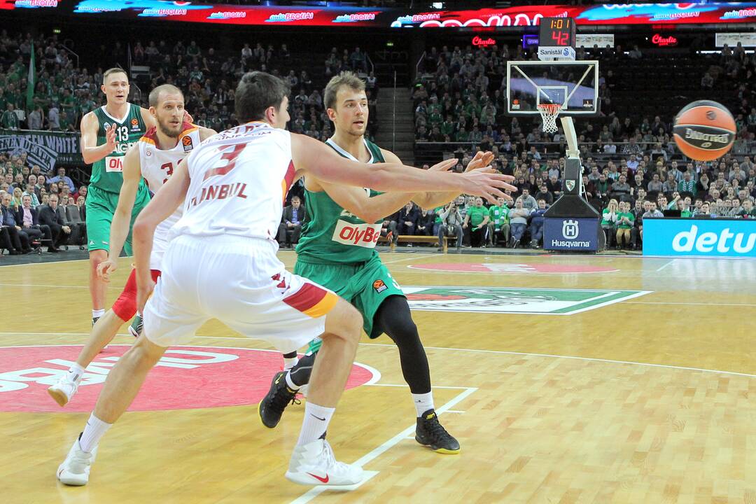 Eurolyga: „Žalgiris“ – „Galatasaray“ 87:75