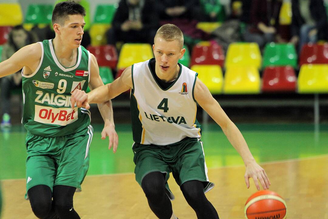 Krepšinis: Lietuva U18 – „Žalgiris-2“ 73:86