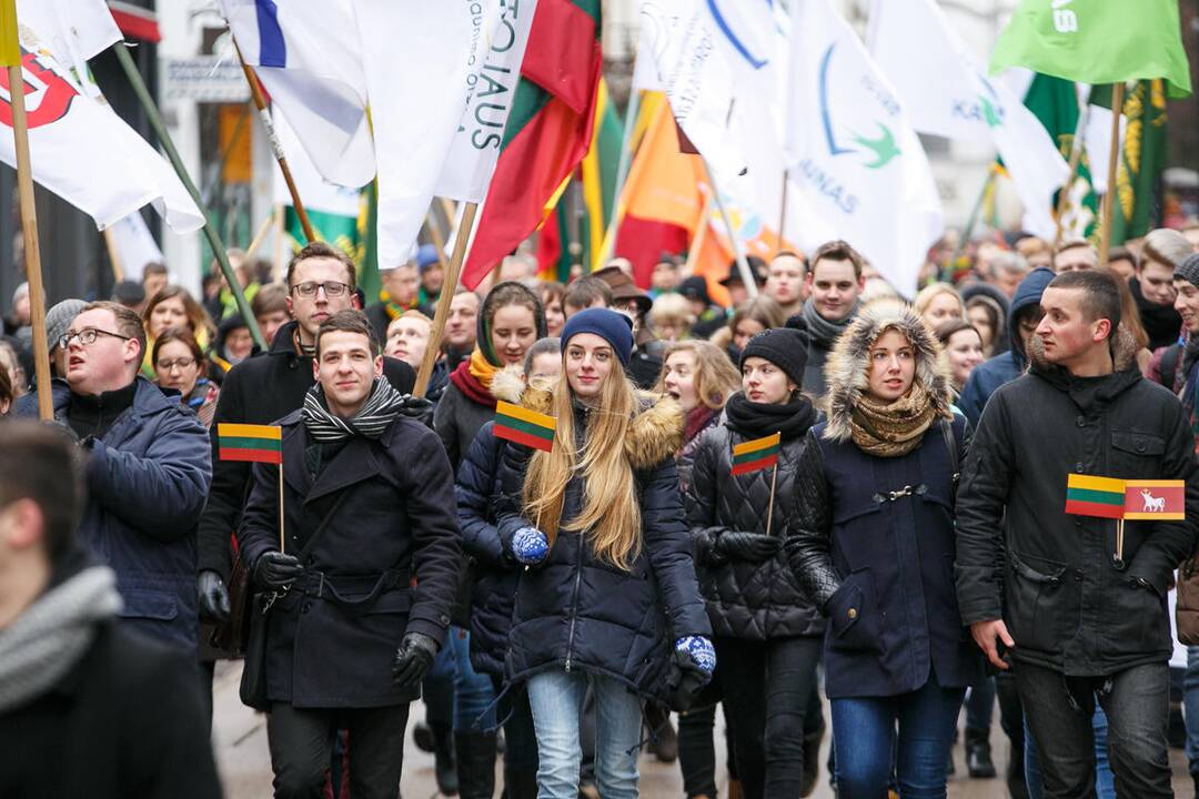 Jaunimo ir visuomeninių organizacijų eisena