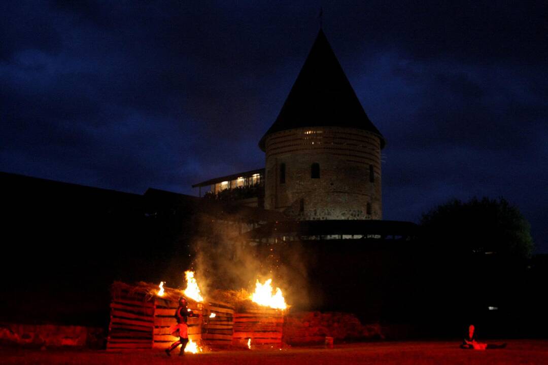 Lietuvių ir kryžiuočių kovos Kauno pilies papėdėje