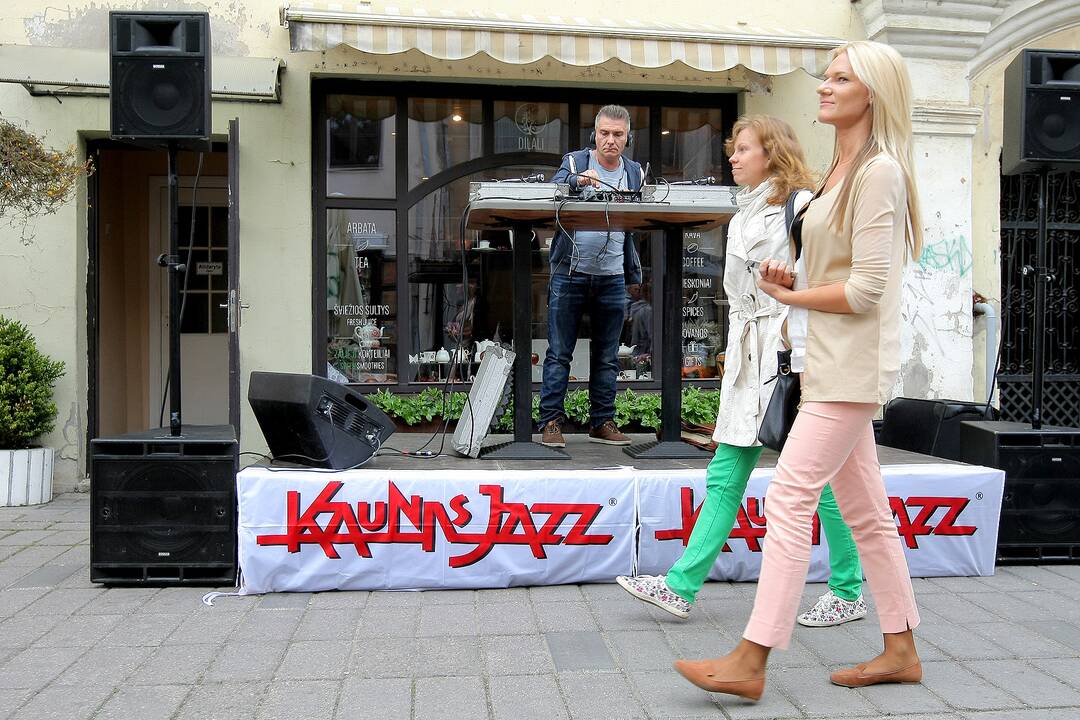 Kaune antrąjį rugsėjo savaitgalį vyko „Kaunas jazz“ koncertai.
