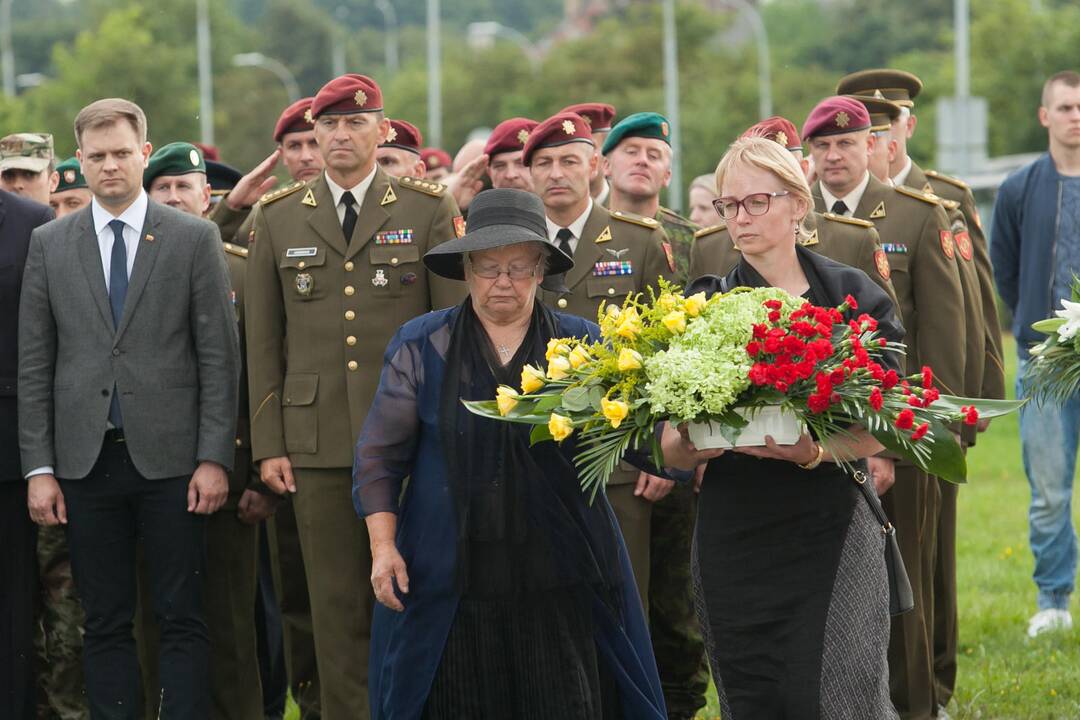 Seimo gynėjo A. Sakalausko žūties metinių minėjimas