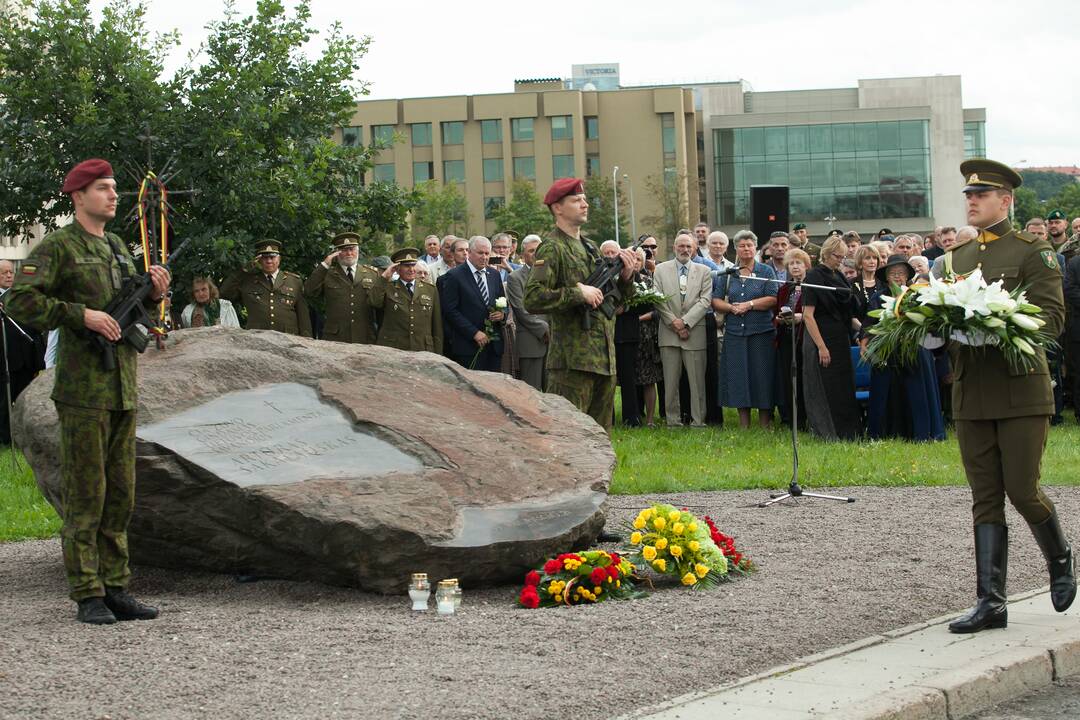 Seimo gynėjo A. Sakalausko žūties metinių minėjimas