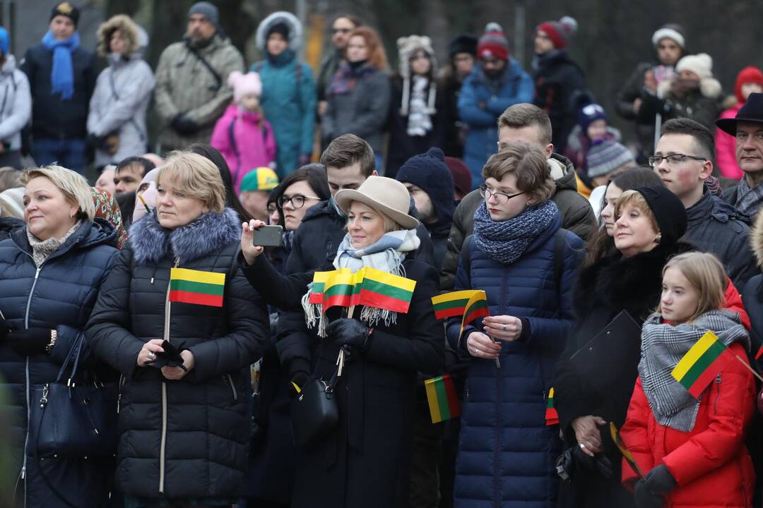 Gedimino pilies bokštui – nauja trispalvė