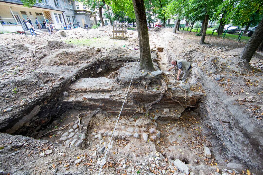 Didžiosios sinagogos archeologiniai radiniai