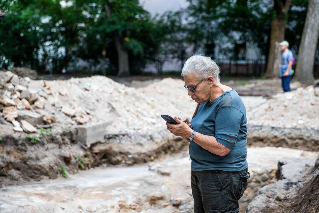 Didžiosios sinagogos archeologiniai radiniai