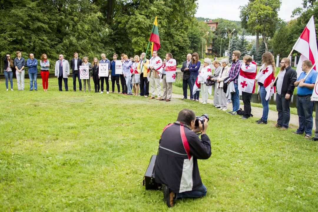 Mitingas prieš Gruzijos okupaciją