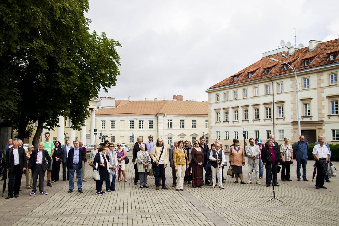 Karininko V. Pociūno žūties metinių minėjimas