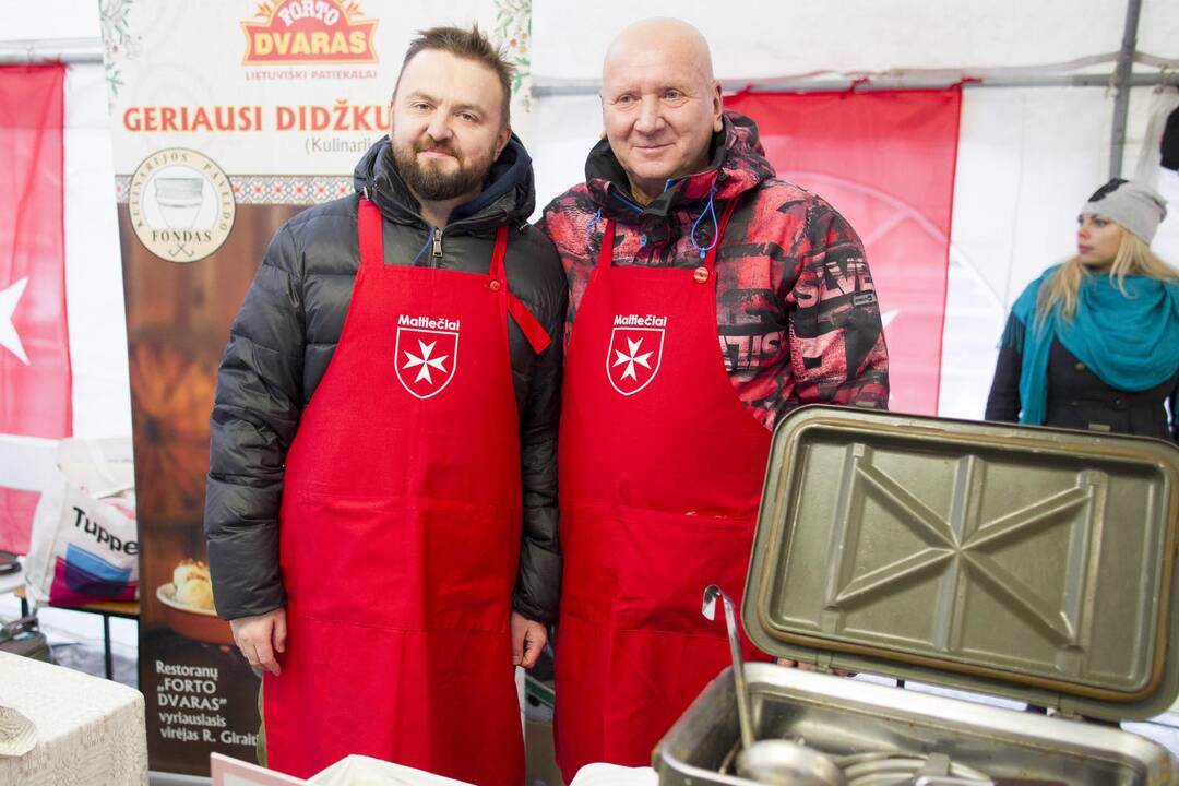 Prasidėjo akcija „Maltiečių sriuba“ 