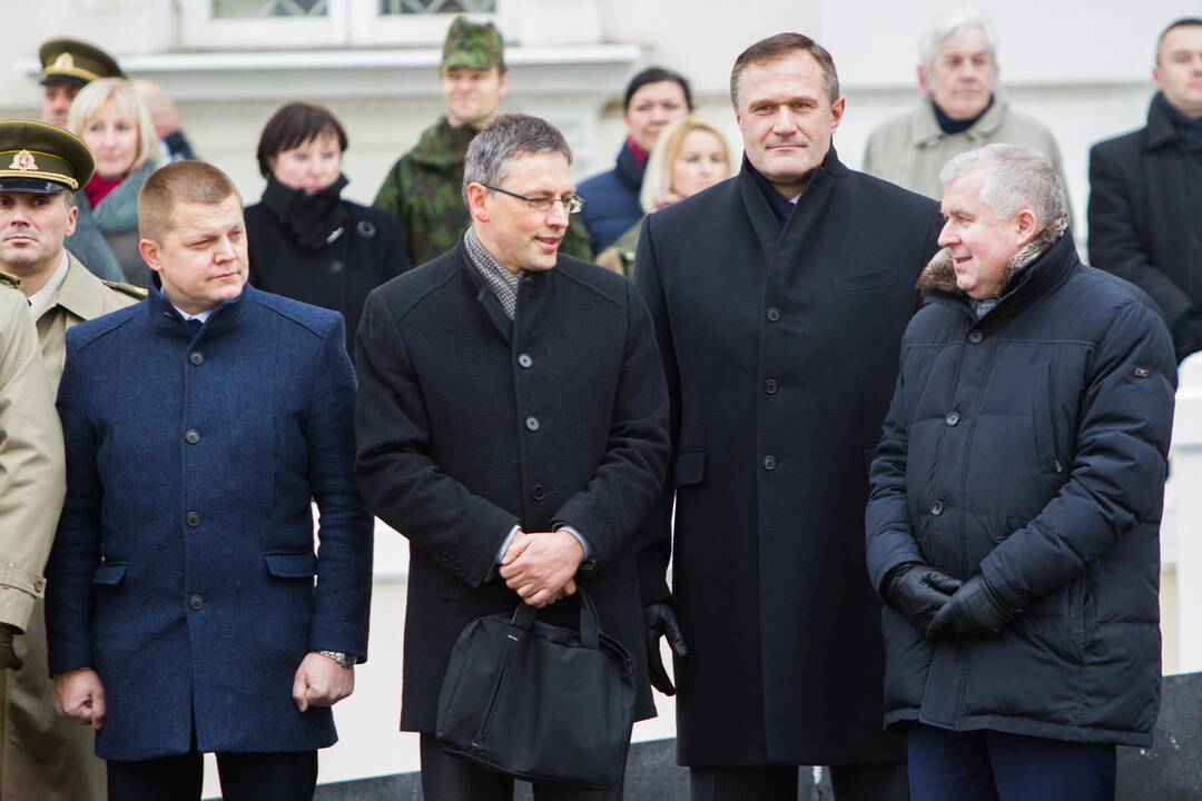 Iškilminga ministrų pasikeitimo ceremonija