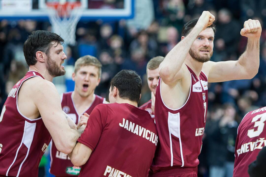 „Lietkabelis“ ‒ „Lietuvos rytas“ (86:77)