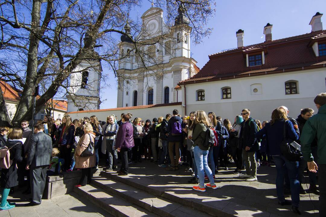 Protestas prieš mokslo metų ilginimą