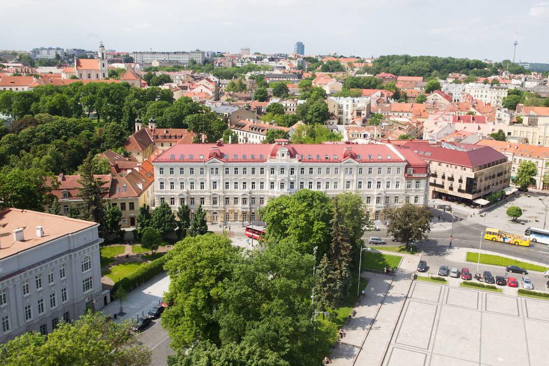 Katedros aikštėje jau veikia Dangaus restoranas