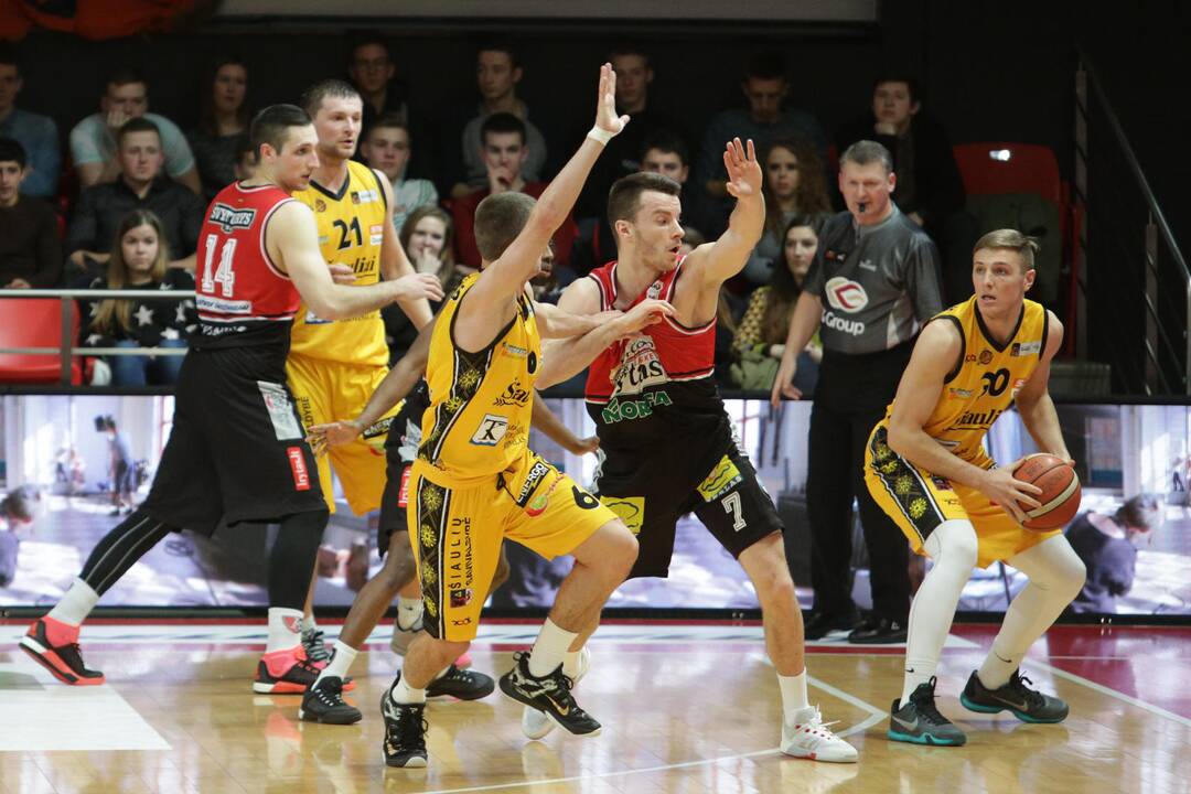 LKL: "Lietuvos rytas" - "Šiauliai" 79:58