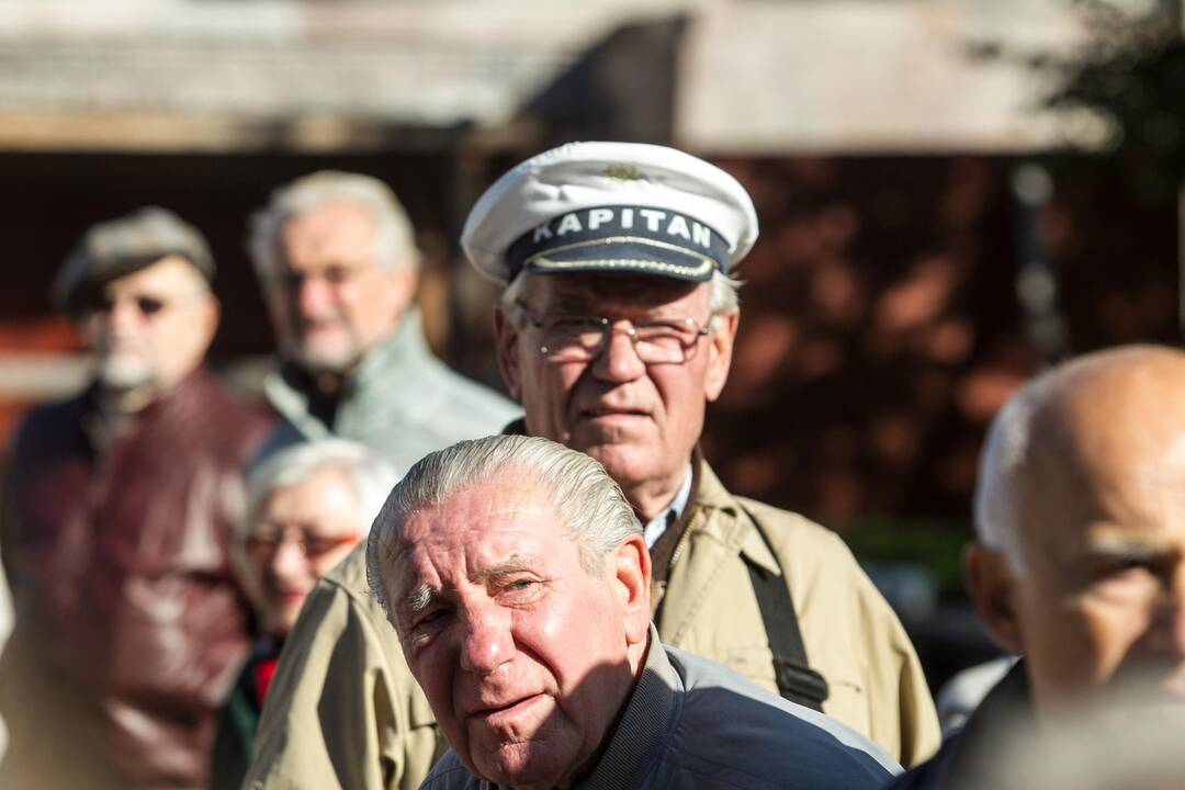 Pensininkų partijos mitingas