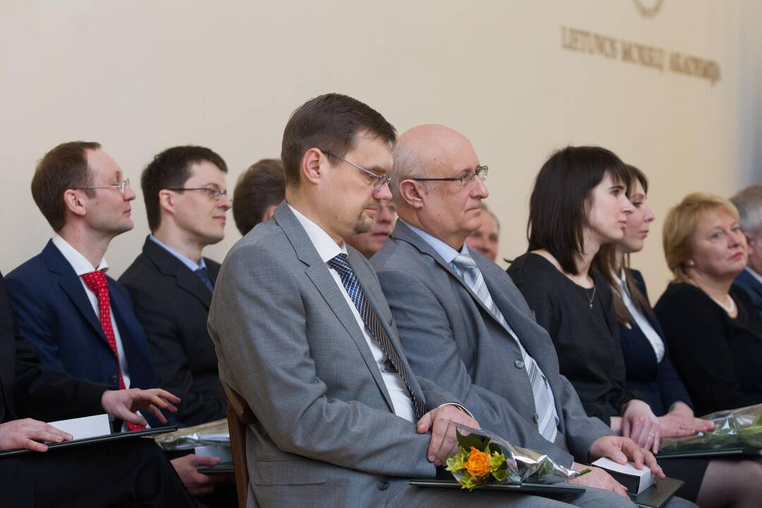 Mokslo premijų teikimo ceremonija