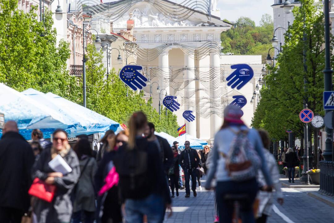 Europos dienos šventės šurmulys sostinėje