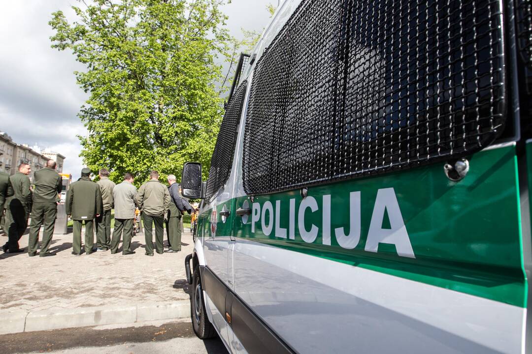 Miškininkų protestas prie Seimo