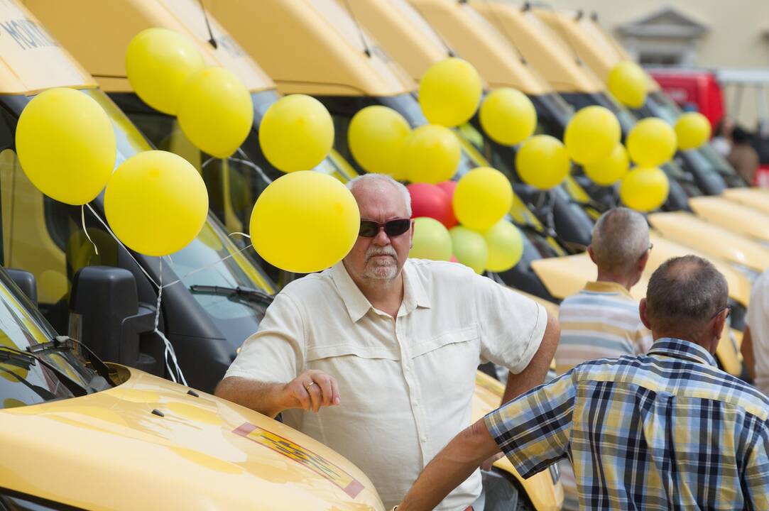 Mokyklas pasieks nauji autobusiukai