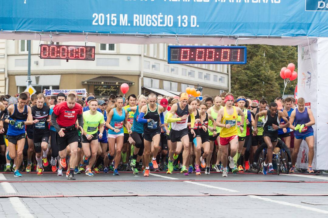 Vilniaus maratono tradicinis bėgimas