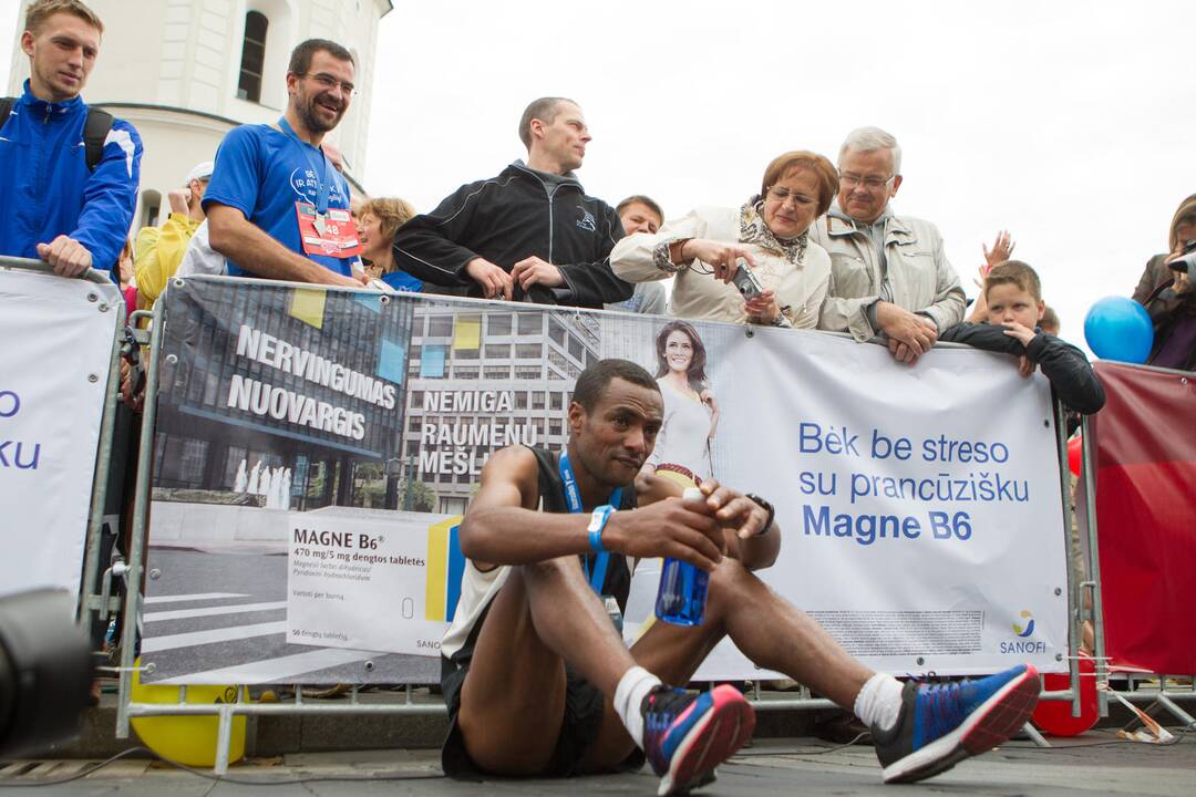 Vilniaus maratone triumfavo Etiopijos atstovas