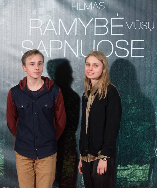 Filmo "Ramybė mūsų sapnuose" premjera