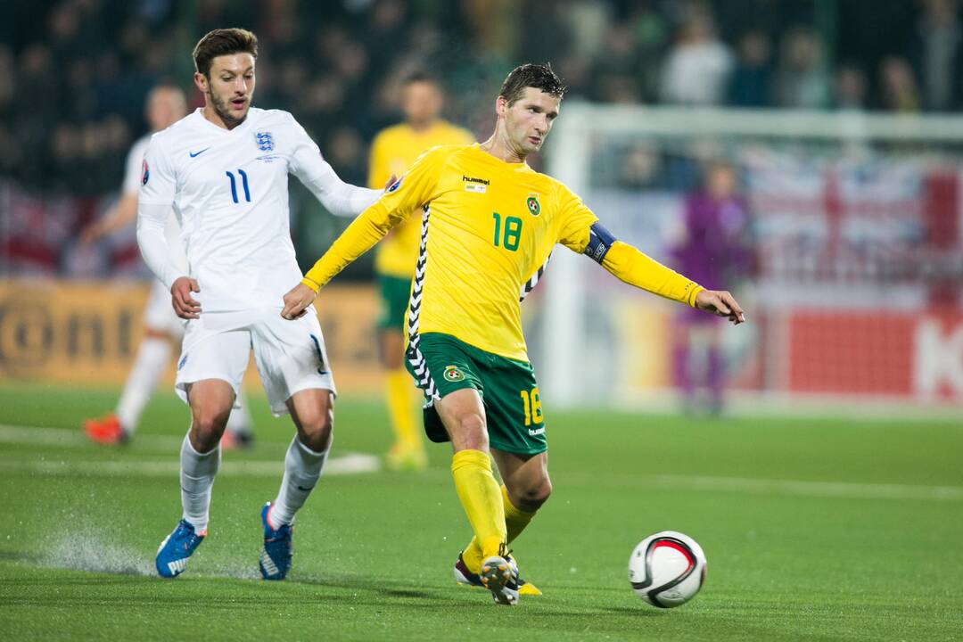 Europos futbolo čempionato atranka: Lietuva - Anglija