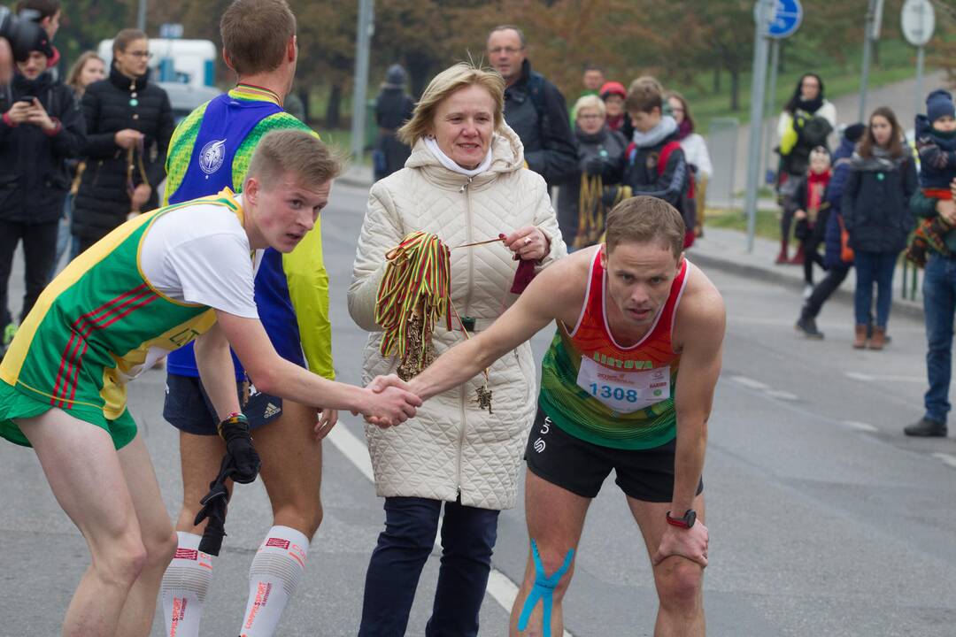 Vilniaus 20 km bėgimas su Ž.Balčiūnaite