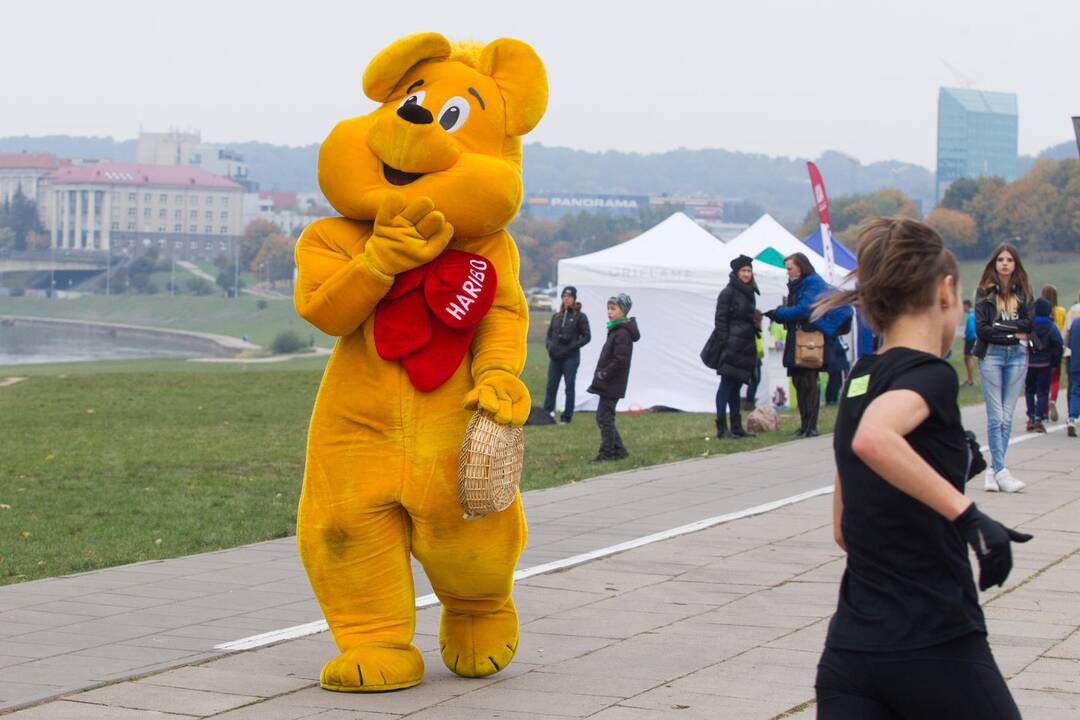 Vilniaus 20 km bėgimas su Ž.Balčiūnaite